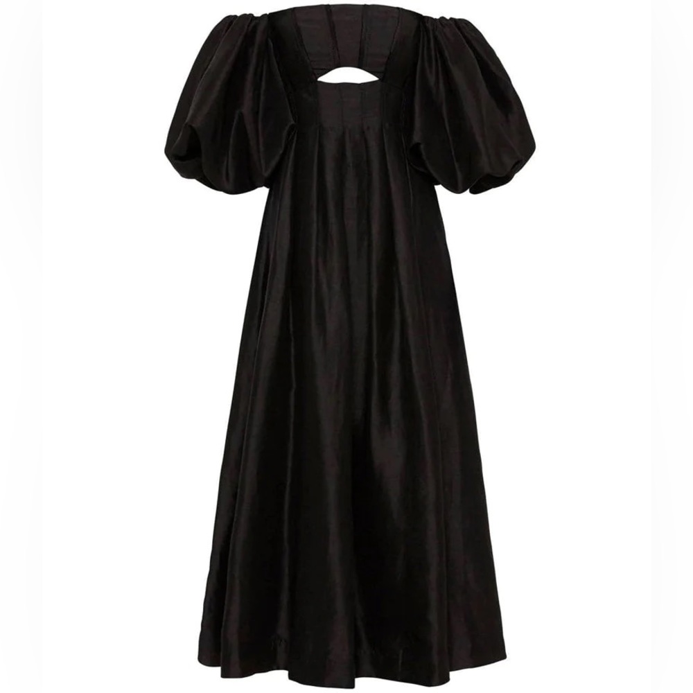 Aje - Eugenie Off the Shoulder Midi Dress NWT